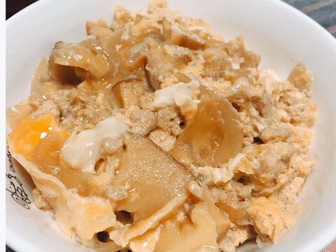 伊達巻入り親子丼☆